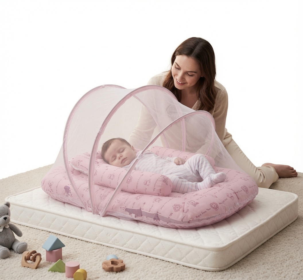Baby mosquito net bed